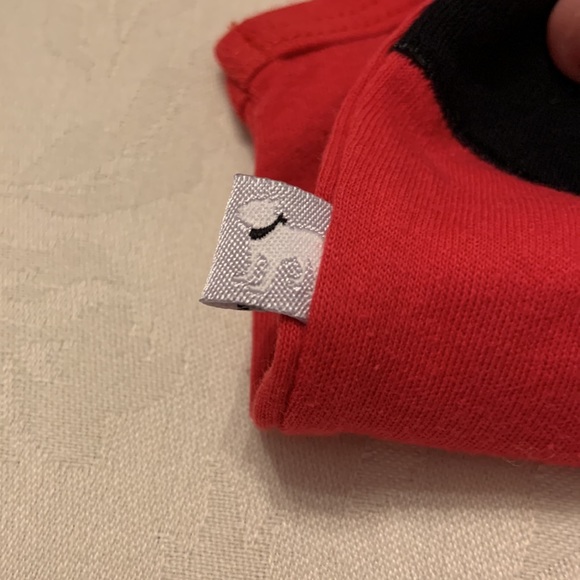 Frenchie Mini Couture Baby Outfits Santa Onesie, 9-12 Months, Red - Picture 3 of 5